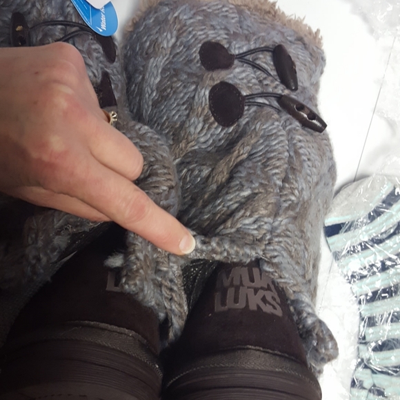 NWT women's Muk Luk waterproof boots size 10 - Picture 8 of 8